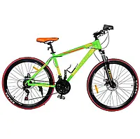 Велосипед SPARK TRACKER 26-AL-17-AML-D (Зелено-желтый)