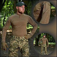Прочная тактическая кофта Ubacs рубашка всу боевая огнеупорная койот, тактическая и форменная одежда Voїn