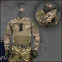 Армейская тактическая рубашка убакс easdy мультикам, тактические боевые рубашки УБАКС UBACS, мужские руба Voїn