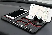 Многофункциональный автомобильный нескользящий КОВРИК Scratch mat, держатель телефона в машине, HA-20