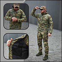 Штурмовая ветрозащитная куртка с утеплителем g-loft военнослужащих Армии мультикам для охотников XXXL Voїn