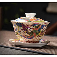 Гайвань Феникс 150 мл (керамика) для чайной церемонии