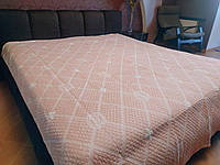 Летнее покрывало натуральное муслиновое евро плед на кровать 200х230см Koloco