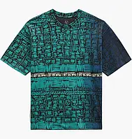 Urbanshop com ua Футболка Vans Rowan Zorilla Ss Tee Black Green Turquoise/Blue VN000F7HBO7 РОЗМІРИ ЗАПИТУЙТЕ