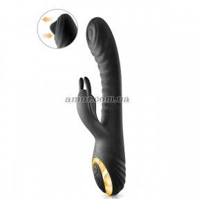 Вібратор-кролик My Maharani Black Empire, 3 мотори, 7 режимів вібрації та пульсації