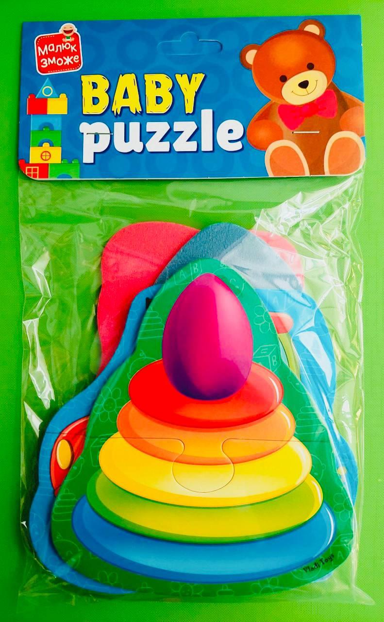 Игра ВладиТойс Мякі бейбі пазли Малюк зможе (VT1106-94) Іграшки