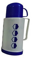 Термос питьевой с чашкой Frico FRU-256-Blue 1.2 л синий n