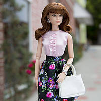 Барби Кукла коллекционная Стильная Брюнетка Sweet Tea DGY11/ The Barbie Look Barbie Doll Collector