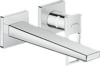 Смеситель для раковины Hansgrohe Metropol 74526000 однорычажный з дуговидной ручкой и изливом 225 мм,