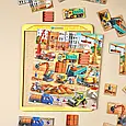Тетріс великий — Будівельний майданчик. Розвиваюча гра для дітей (Дерев'яний пазл), фото 7