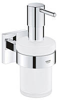 Дозатор для жидкого мыла Grohe QuickFix Start Cube (41098000) (CV033400)(13238979681756)