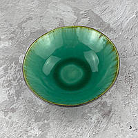 Салатник OLens Зеленая лагуна JM-1154 17,5х5 см зеленый g
