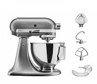 Миксер планетарный KitchenAid Artisan 5KSM95PSECU 275 Вт серебристый n