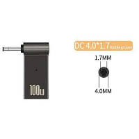 Адаптер PD 100W USB Type-C Female to DC Male Jack 4.0x1.7 mm LENOVO ST-Lab PD100W-4.0x1.7mm i