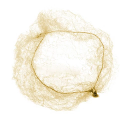 Сітка для волосся павутинка для зачісок біла