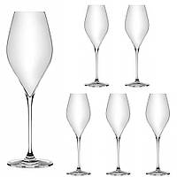 Набор бокалов для шампанского Lora Бесцветный H50-069-6 330ml IS, код: 7242537