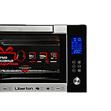 Електрична духовка Liberton LEO-601 Silver об'єм 60 літрів з конвекцією грилем та підсвічуванням + Терморукавиця, фото 7
