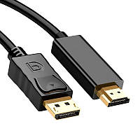 Кабель Display Port - HDMI 1.8м UPto4K