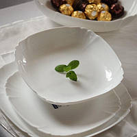 Тарелка десертная квадратная Luminarc Lotusia N3620 21 см g