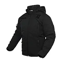 Куртка Тактична зимова Vik-Tailor SoftShell Чорна