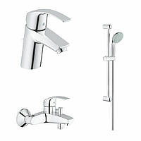 Набор смесителей для ванны Grohe Eurosmart 123238 S(16176291111756)