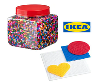 Термомозаика. IKEA PYSSLA. Термомозаика IKEA. ИКЕА ПЮСЛА. Мозаика с ПЛАСТИНАМИ! Яркие цвета. 501.285.72