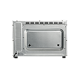 Електрична духовка Liberton LEO-601 Silver об'єм 60 літрів з конвекцією грилем та підсвічуванням + Терморукавиця, фото 3