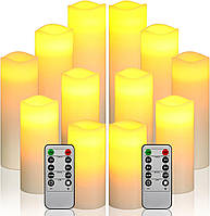 Светодиодные аккумуляторные свечи Flameless