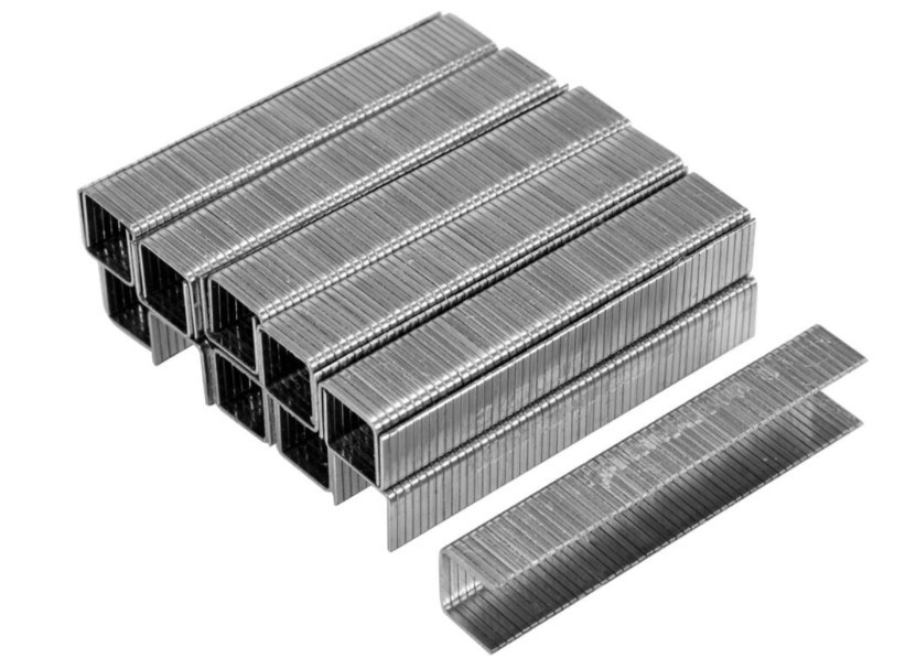 Скоби до степлера, h= 8 мм, b= 10.6 мм, t= 1.2 мм, уп. 1000 шт. Yato YT-7023