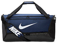 Спортивная сумка Nike NK BRSLA M DUFF 9.5 60L (синий/черный) (DH7710-410)(10438344391756)