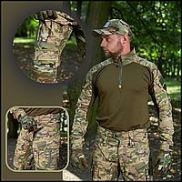 Мужской летний охотничий костюм мультикам, тактическая и форменная одежда, форма мультикам 52 Voїn