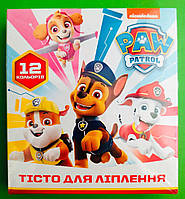 Перо КАНЦ Тісто для ліплення PAW Patrol 12 кольорів (білий)