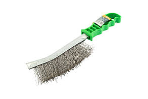 Щітка дротяна з пластиковою ручкою MASTER TOOL 14-5523