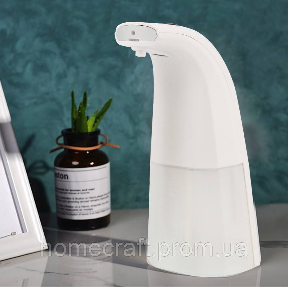 Дозатор для жидкого мыла RIAS Foaming Soap сенсорный 250 мл White (3_02392) BK, код: 7811582 - фото 4 - id-p2210307859