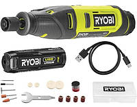 Шлифмашина прямая RYOBI RRT4-120GA15 (с АКБ и ЗУ) (5133005634)(117078681756)