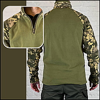 Военный зимний убакс зсу пиксель из флиса, прочная тактическая кофта, тактическая и форменная одежда XL Voїn