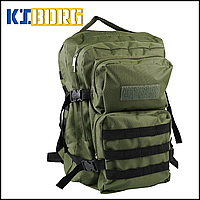 Вместительный армейский крепкий тактический рюкзак 40л хаки , рюкзаки тактические для армии зсу Voїn