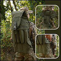 Тактический рюкзак кордура рпг-7 хаки военный гранатометчика для выстрелов , сумка рпг Voїn
