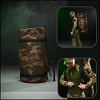 Тактический вещевой армейский прочный баул камуфляж всу 100, сумка тактическая, армейские спец сумки Voїn