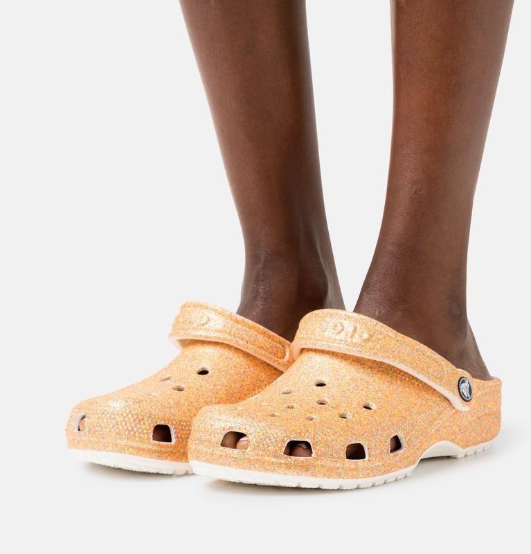Crocs classic glitter clog сабо жіночі крокс W7/37-38р.