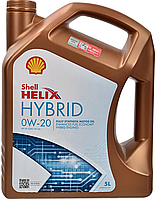 Моторное масло SHELL Helix Ultra Hybrid 0W-20, 5 л (550056725)(3764319211756)