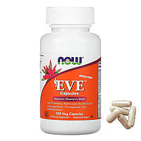 NOW Foods Eve ефективні мультивітаміни для жінок без заліза 120 рослинних капсул альфа-ліпоєва кислота журавлина