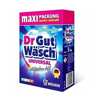 Стиральный порошок Универсал 5кг Dr Gut Wasch, 62 стирки, для стирки как белого, так и цветного белья