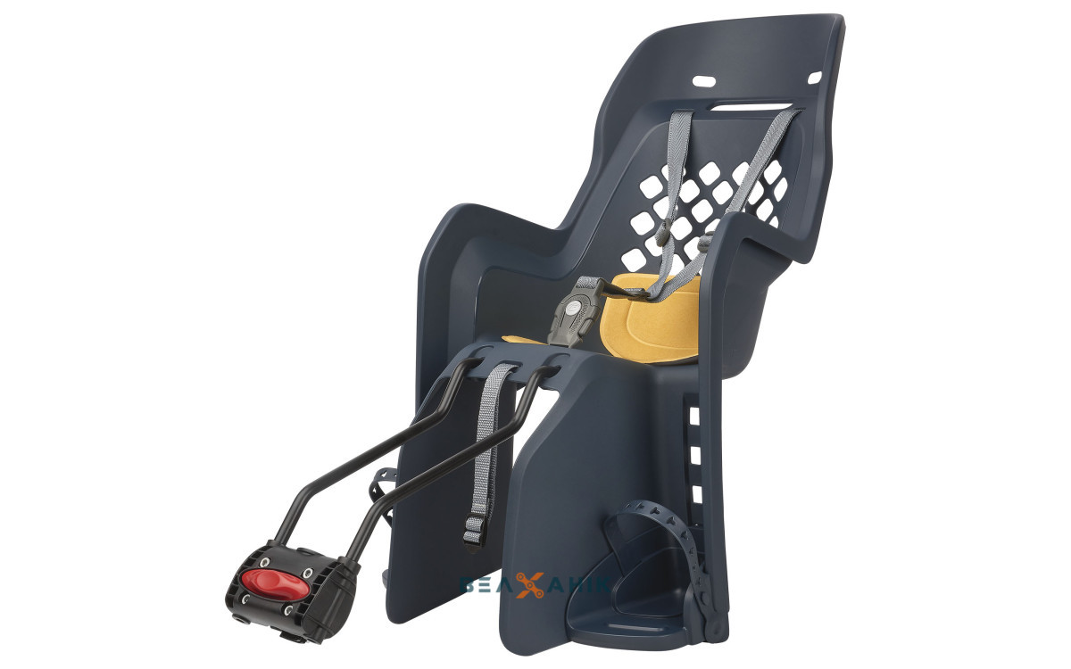 Крісло дитяче заднє POLISPORT Joy FF 29/quot; на підсідельну трубу темно-синє
