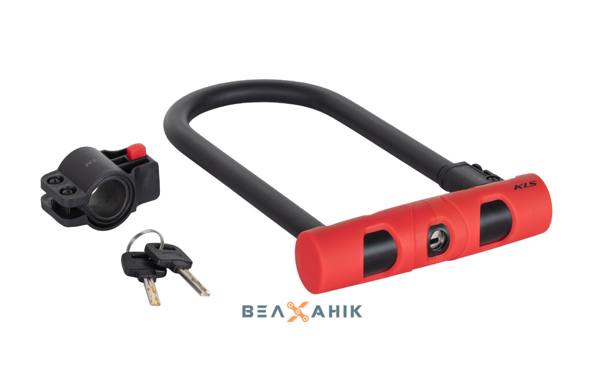 Замок U-Lock на ключі 16x100x240 мм KLS Bold скоба, фото 1