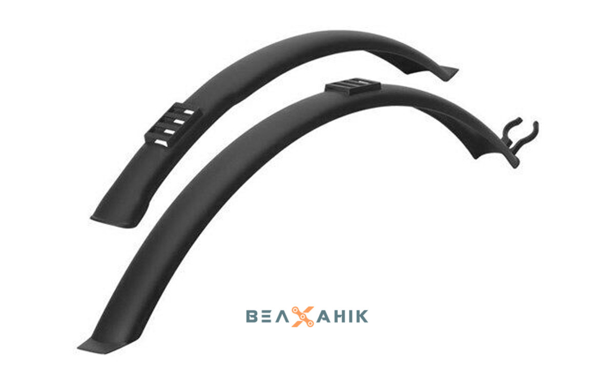 Крила 24-26/quot; POLISPORT Expander Kids 55 мм MTB/CITY/TRECKING чорні