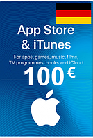 ITunes Gift Card DE 100 для App Store код сертификат карта пополнения счета iTunes Store и AppStore