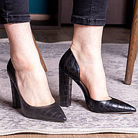 Туфли женские Fashion Soy 2464 37 размер 24 см Черный o