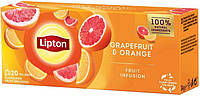 Чай фруктовий Lipton Grapefruit&Orange 1.7 г х 20 пакетиків (8720608014248)