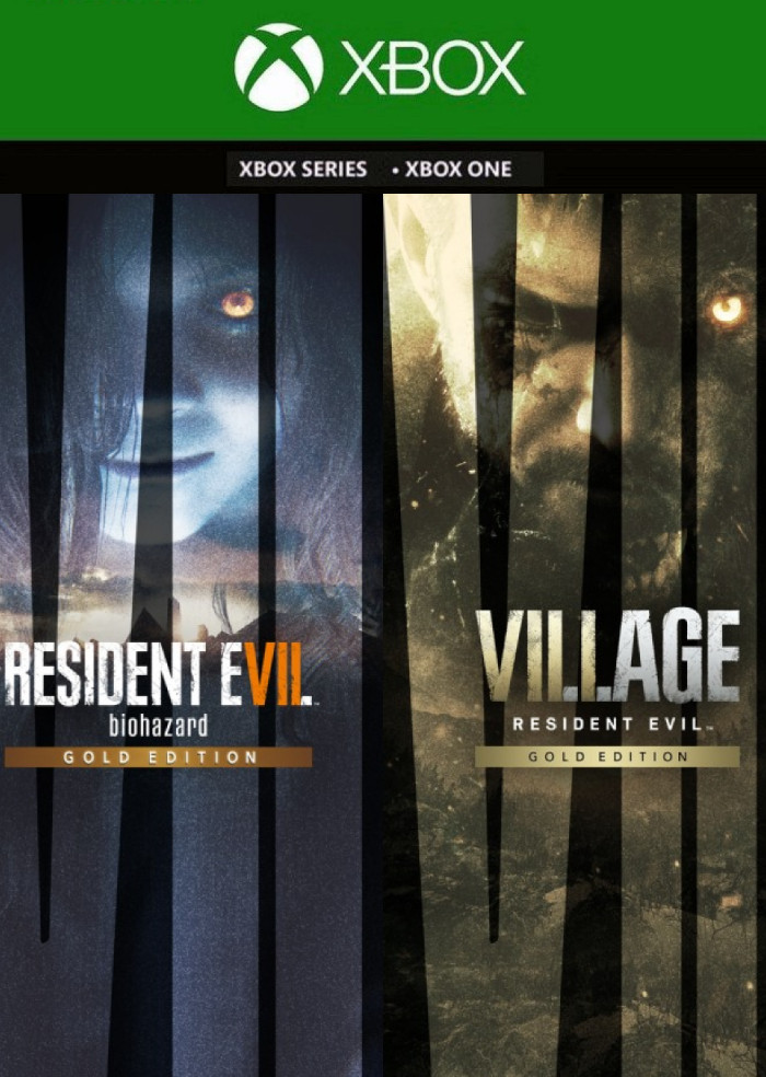 Resident Evil 7 Gold Edition & Village Gold Edition для Xbox One/Series ...